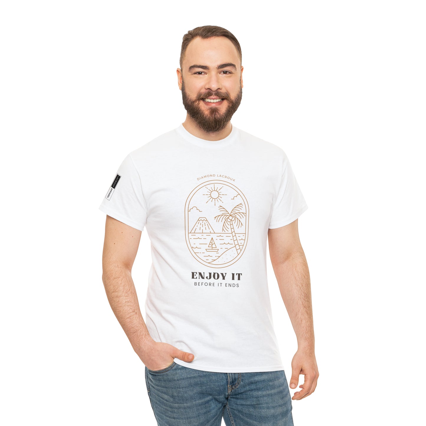 Men and Women Heavy Cotton Tee LOGO Identity Collection