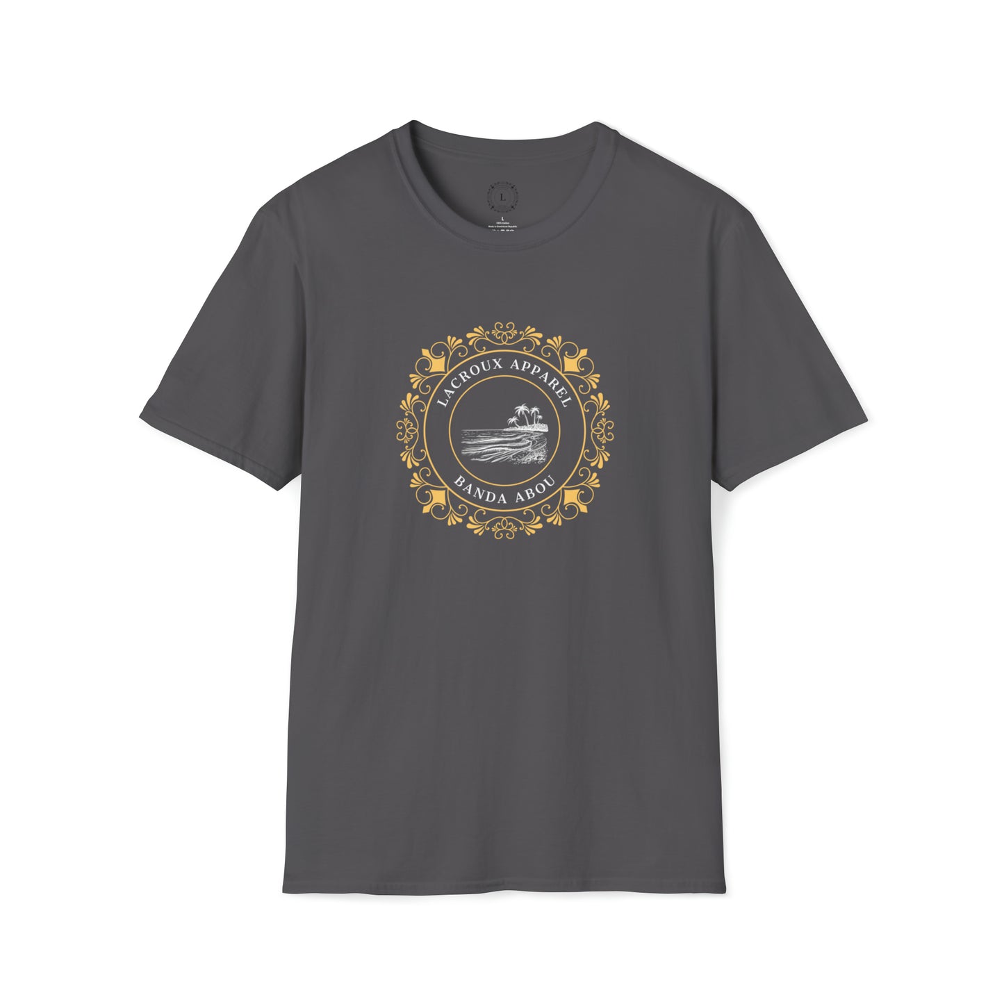 Men and Women Softstyle T-Shirt , Curacao Neighbourhoods Collection 02