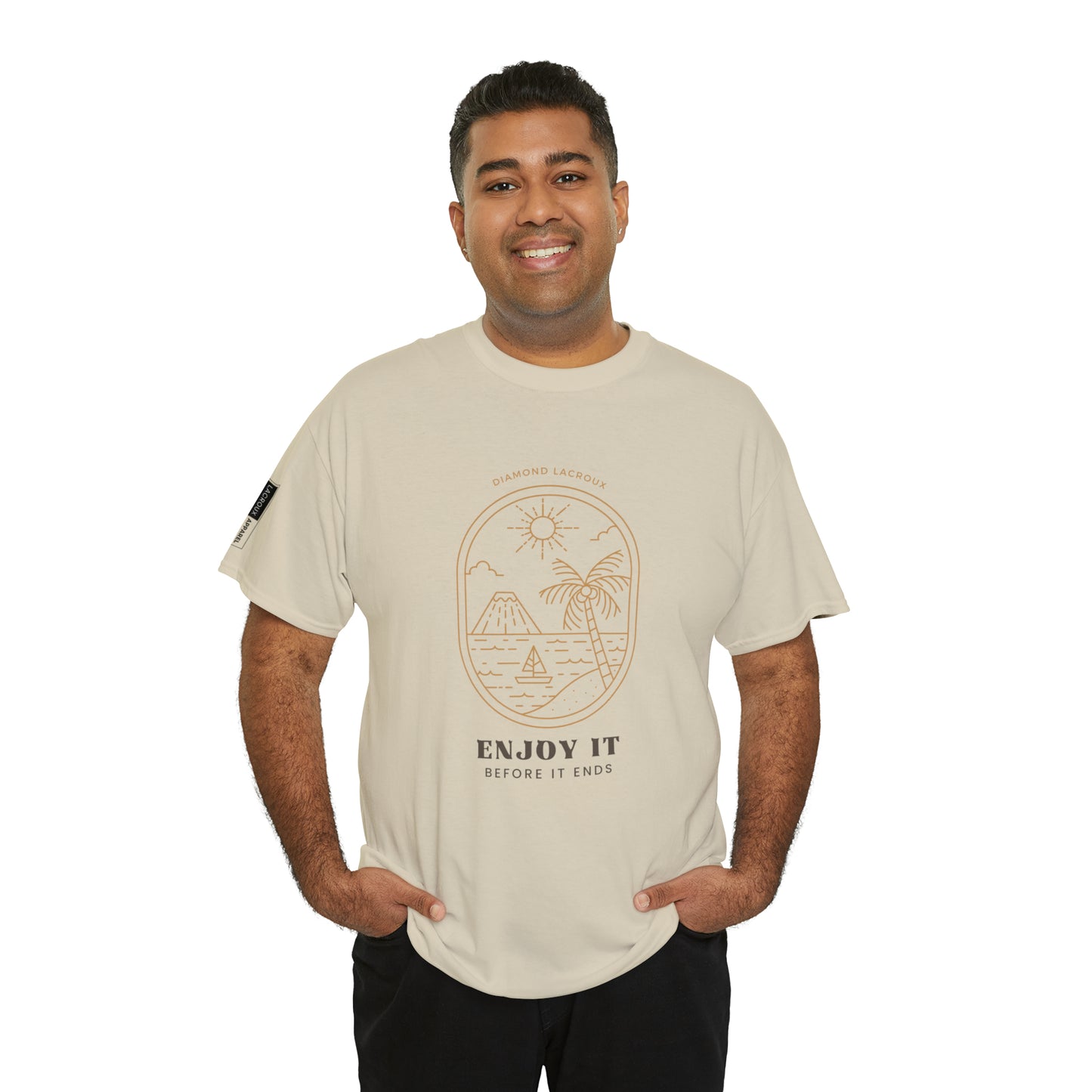 Men and Women Heavy Cotton Tee LOGO Identity Collection