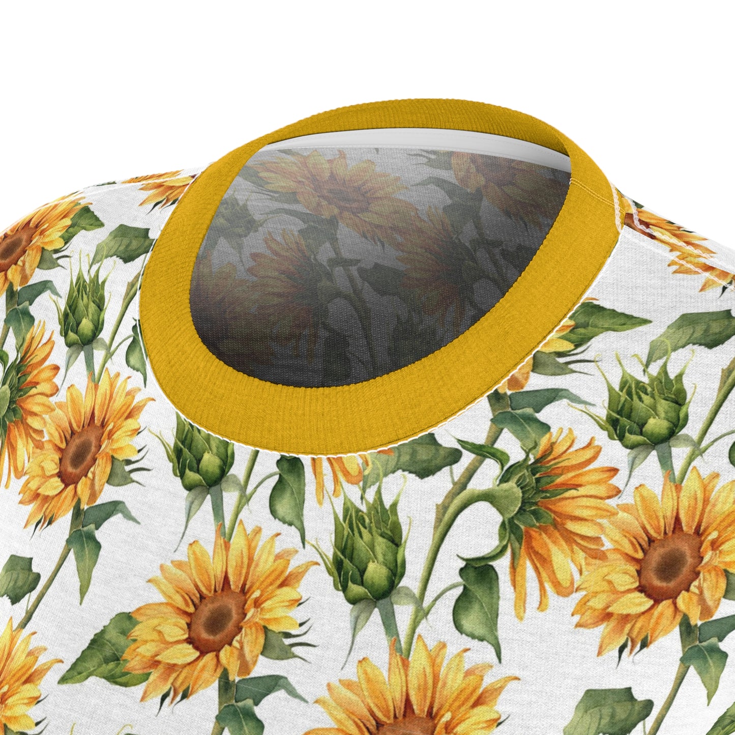 Women's Cut & Sew Tee Sunflower All over print