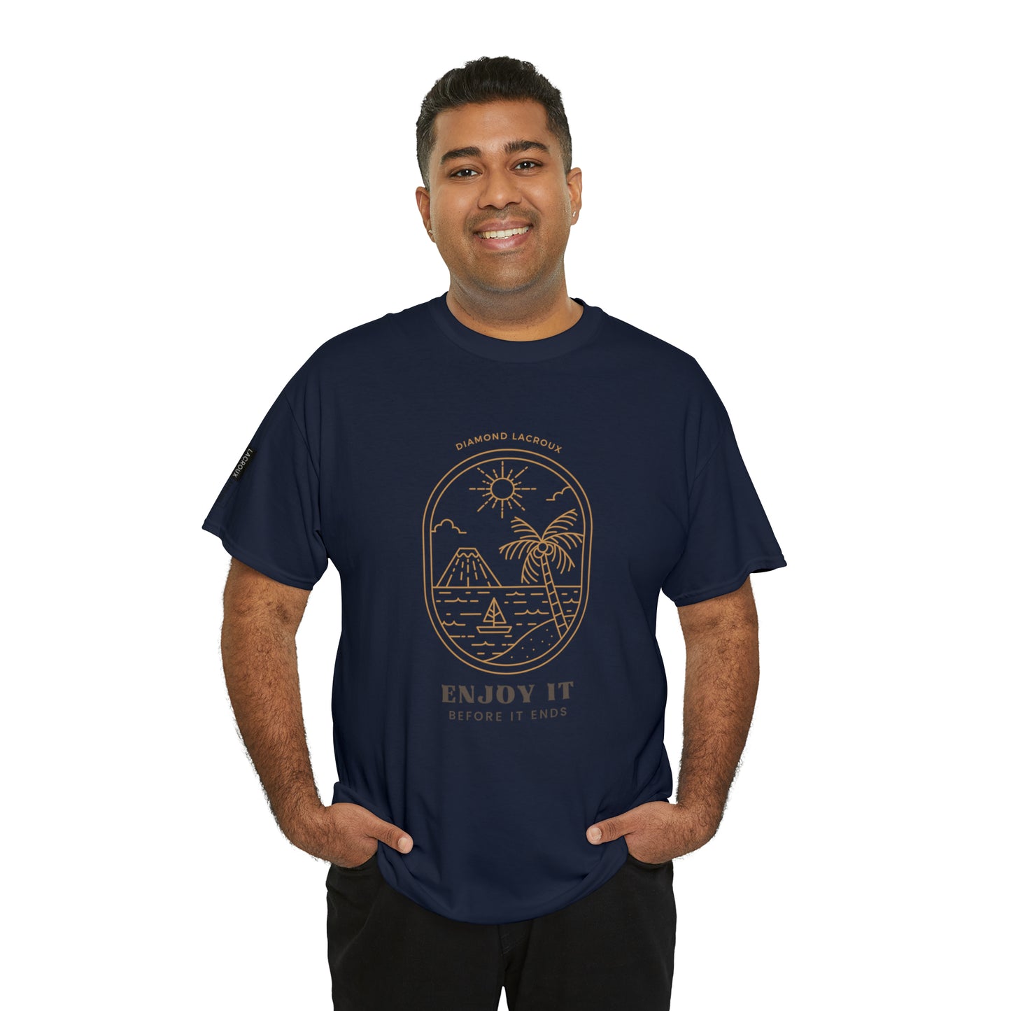 Men and Women Heavy Cotton Tee LOGO Identity Collection