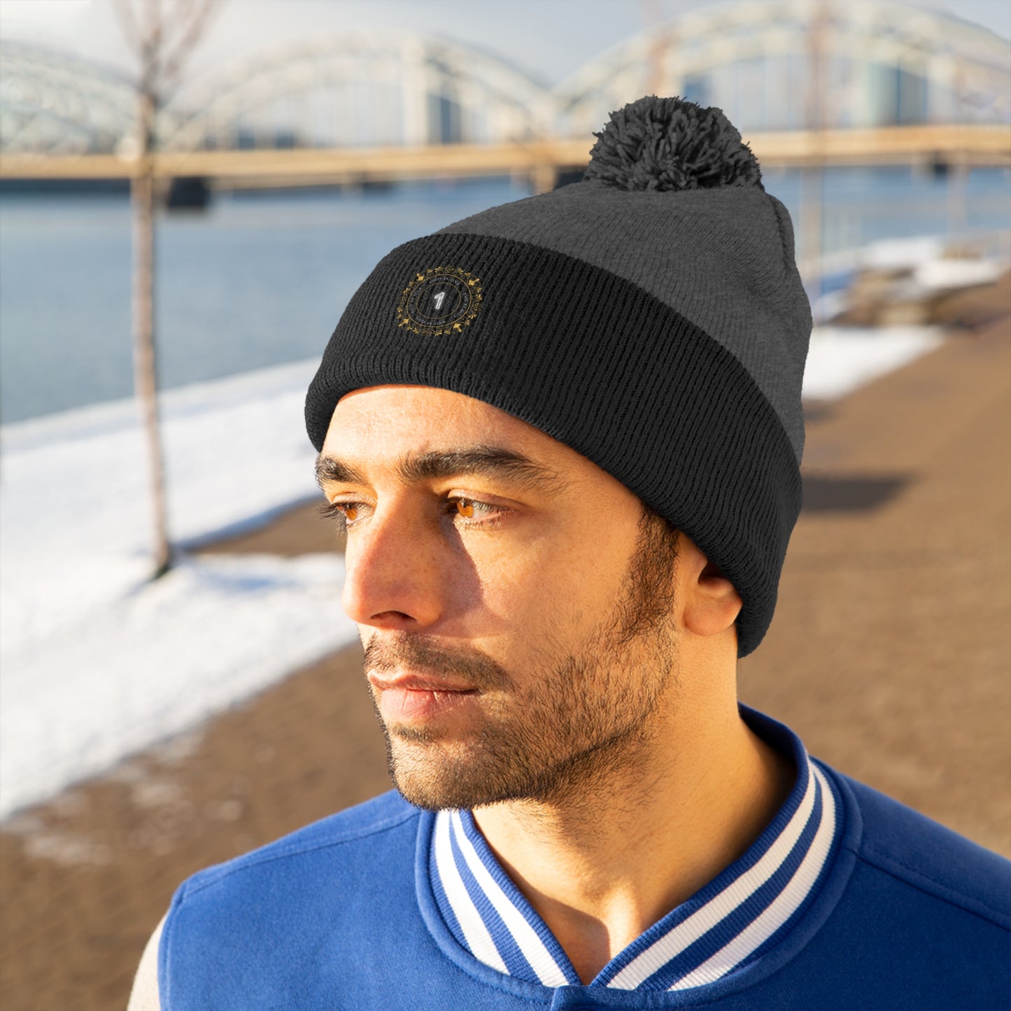 Pom Pom Beanie - Head wear (God is One) 11