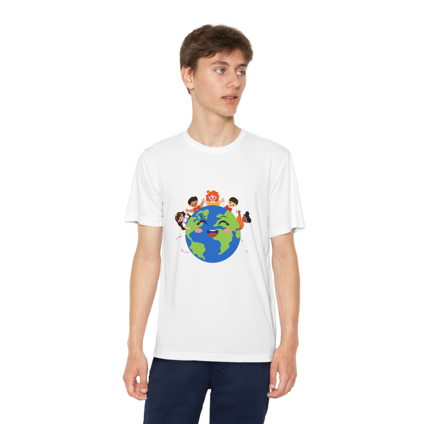 Youth Competitor Tee Together We Work Helping the Earth 09