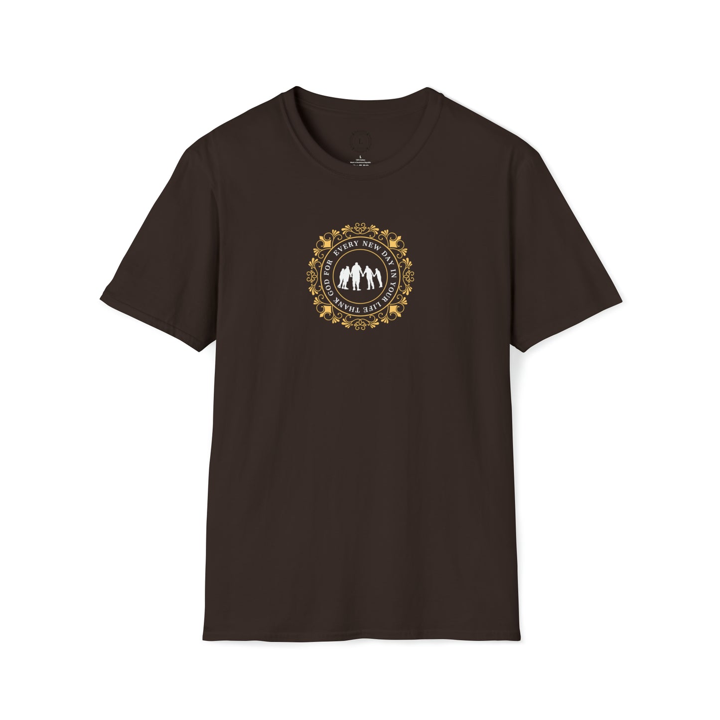 Men and Women Softstyle T-Shirt God is One 04