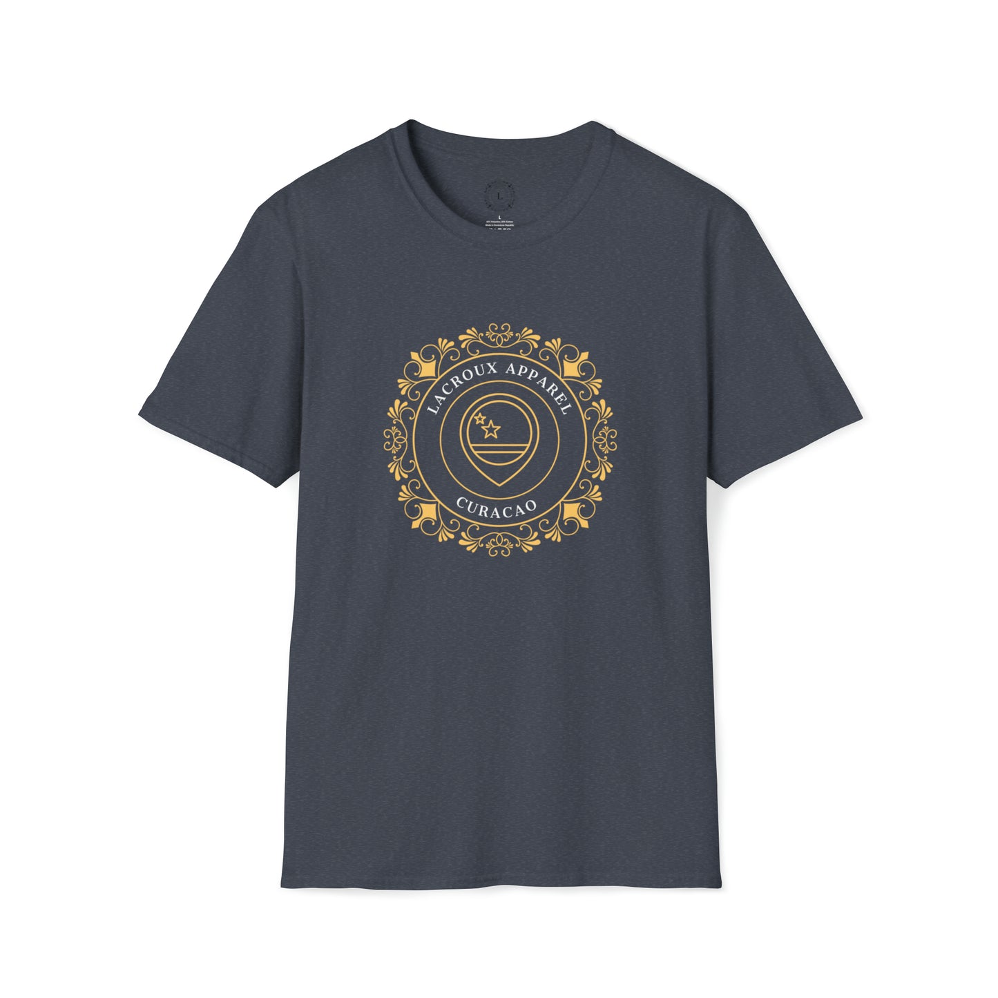 Men and Women Softstyle T-Shirt , Curacao Neighbourhoods Collection 01