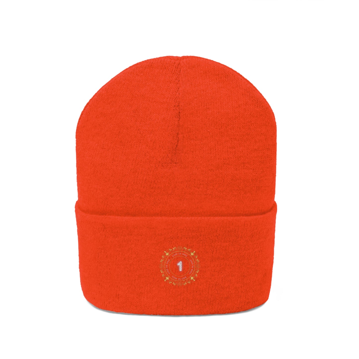 Knit Beanie - Head wear (God is One) 04