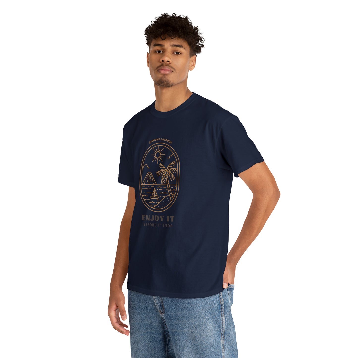 Men and Women Heavy Cotton Tee LOGO Identity Collection