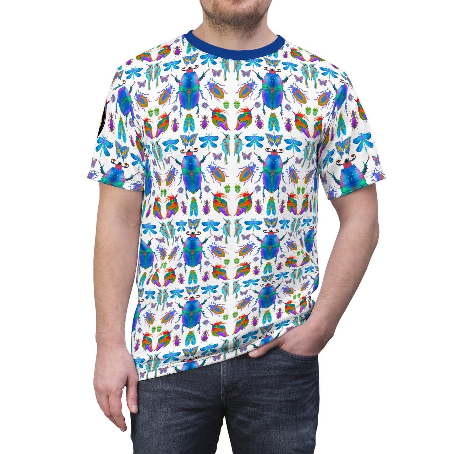 Men and Women Cut & Sew Tee Bug All over print