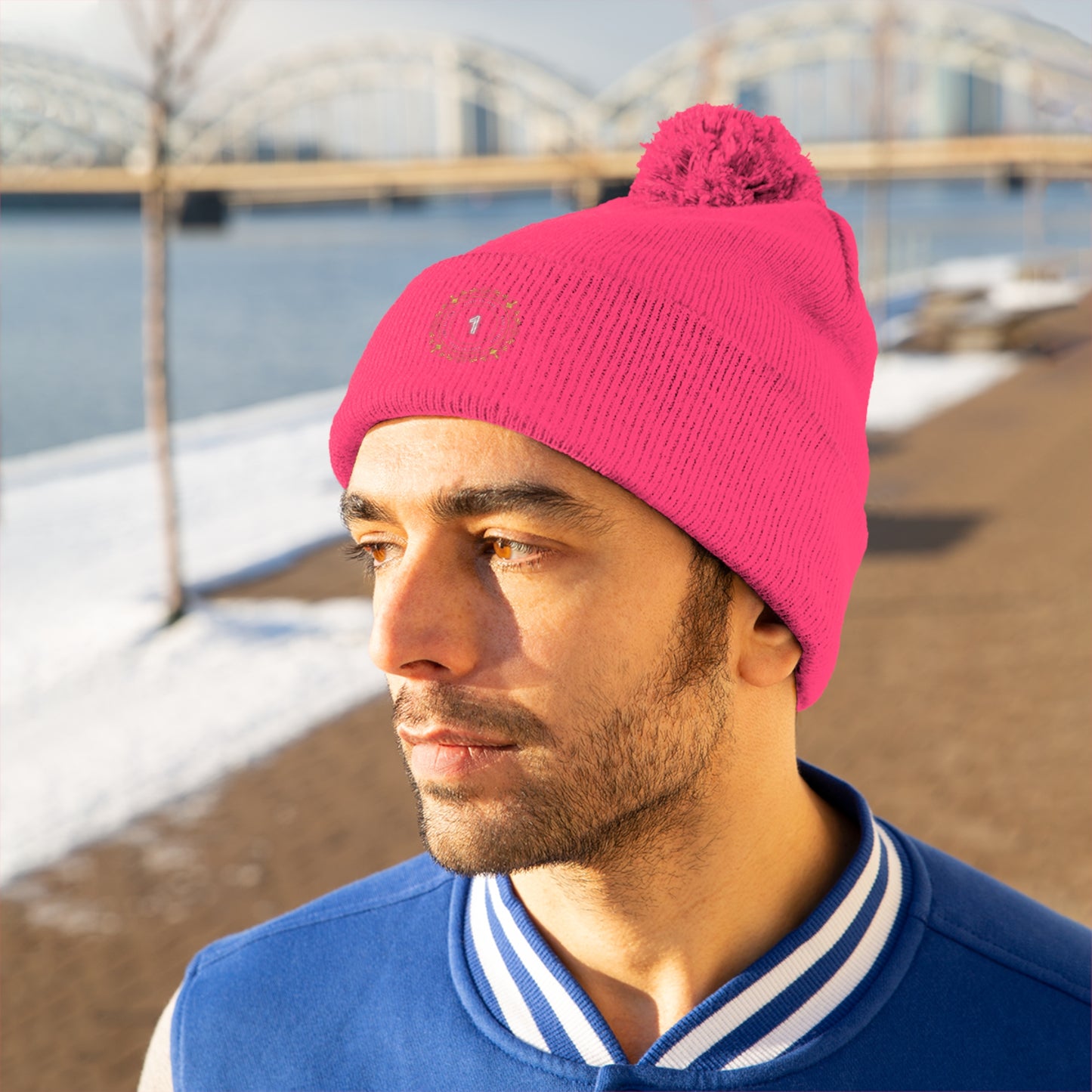 Pom Pom Beanie - Head wear (God is One) 11
