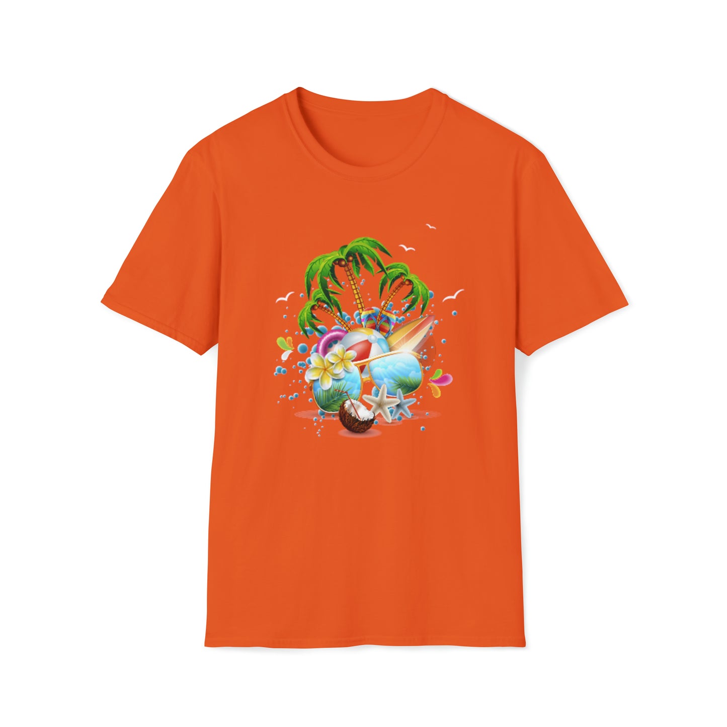 Men and Women Softstyle T-Shirt The Child In Me 03 Beach