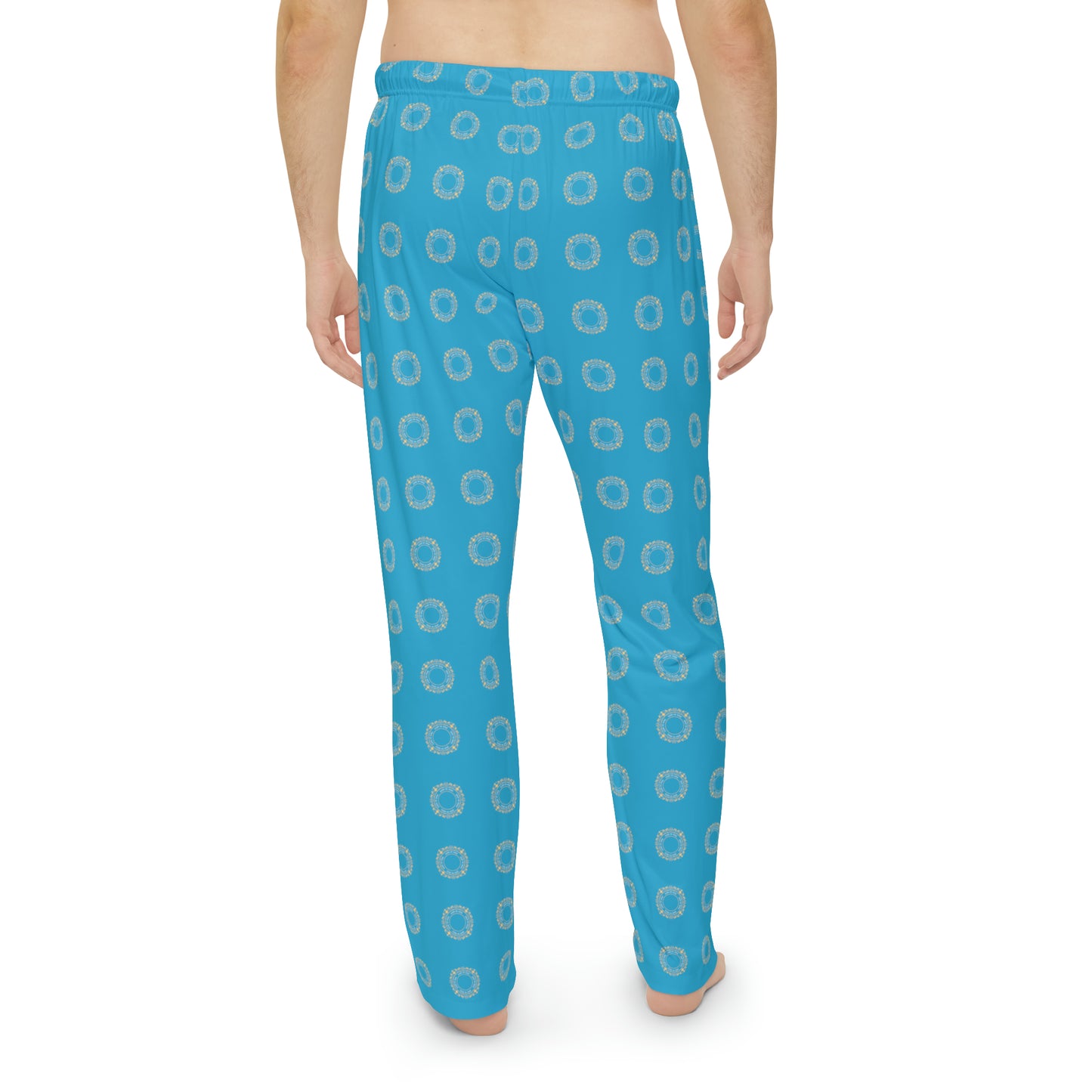 Men's Pajama Pants (AOP) Men's Bottoms God Is One 05