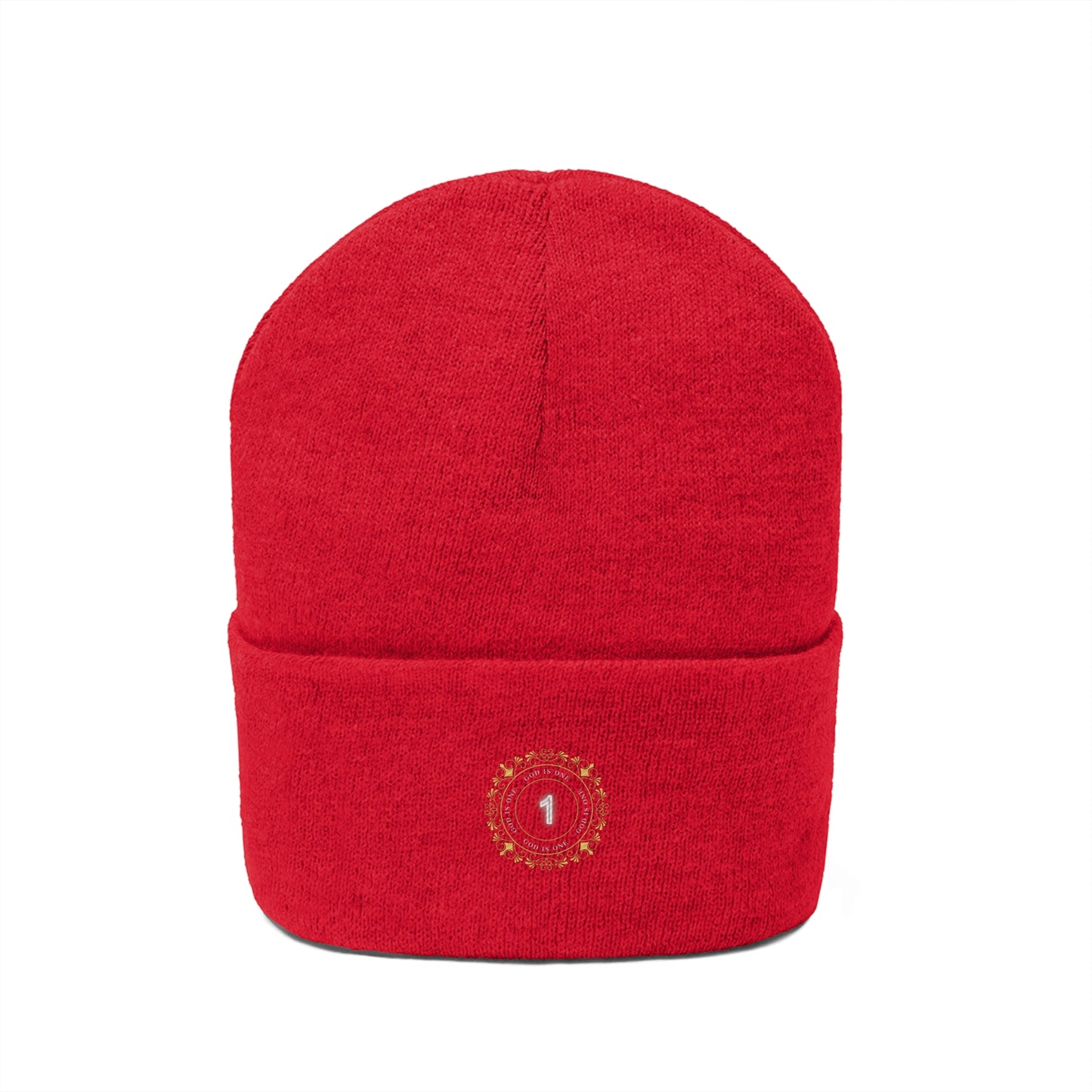 Knit Beanie - Head wear (God is One) 04