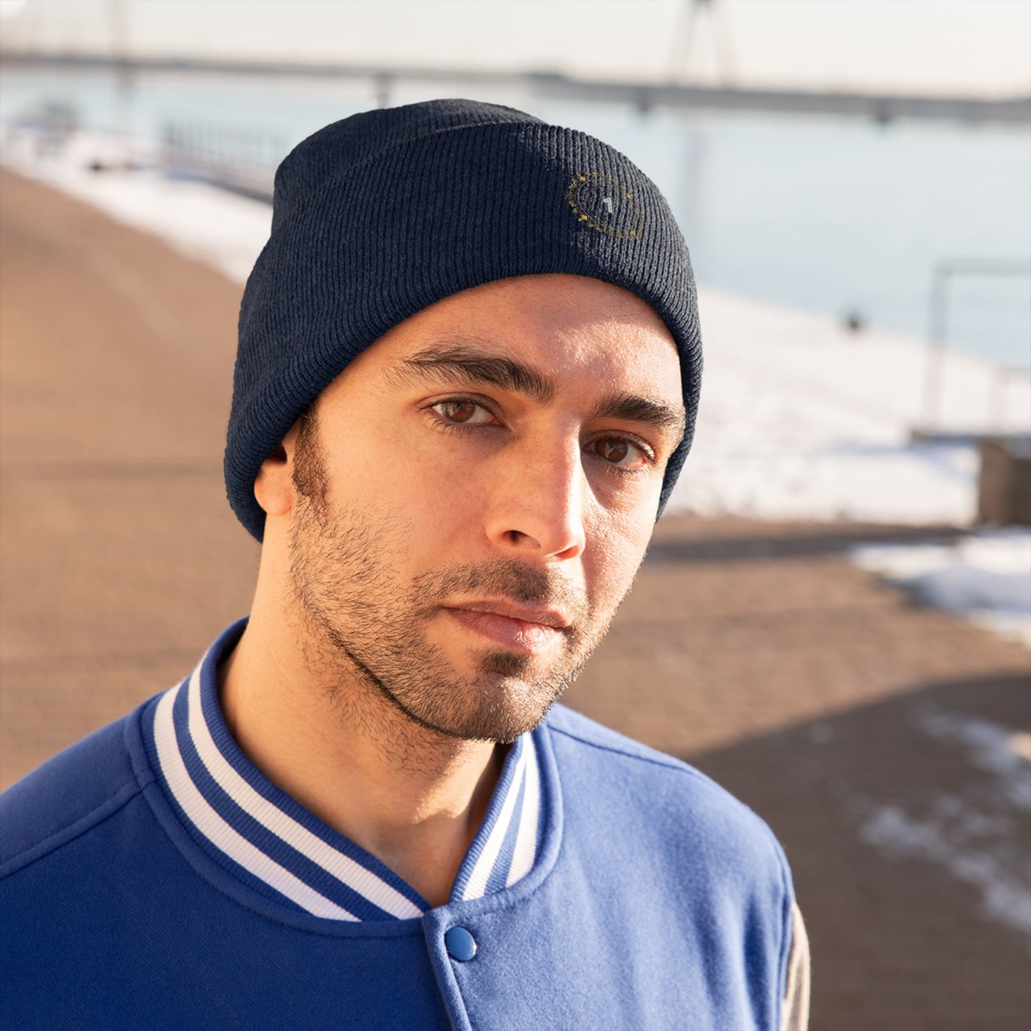 Knit Beanie - Head wear (God is One) 04