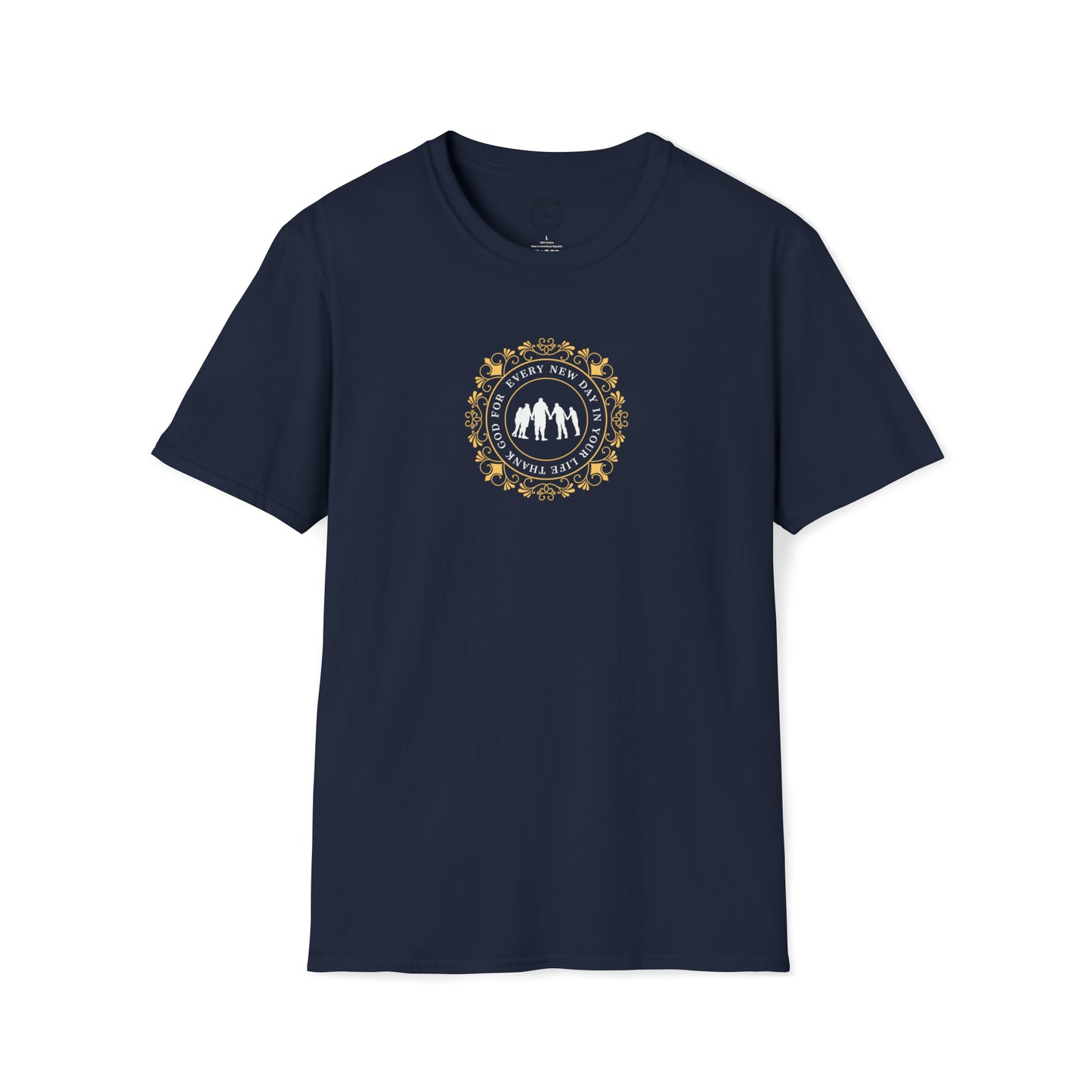 Men and Women Softstyle T-Shirt God is One 04