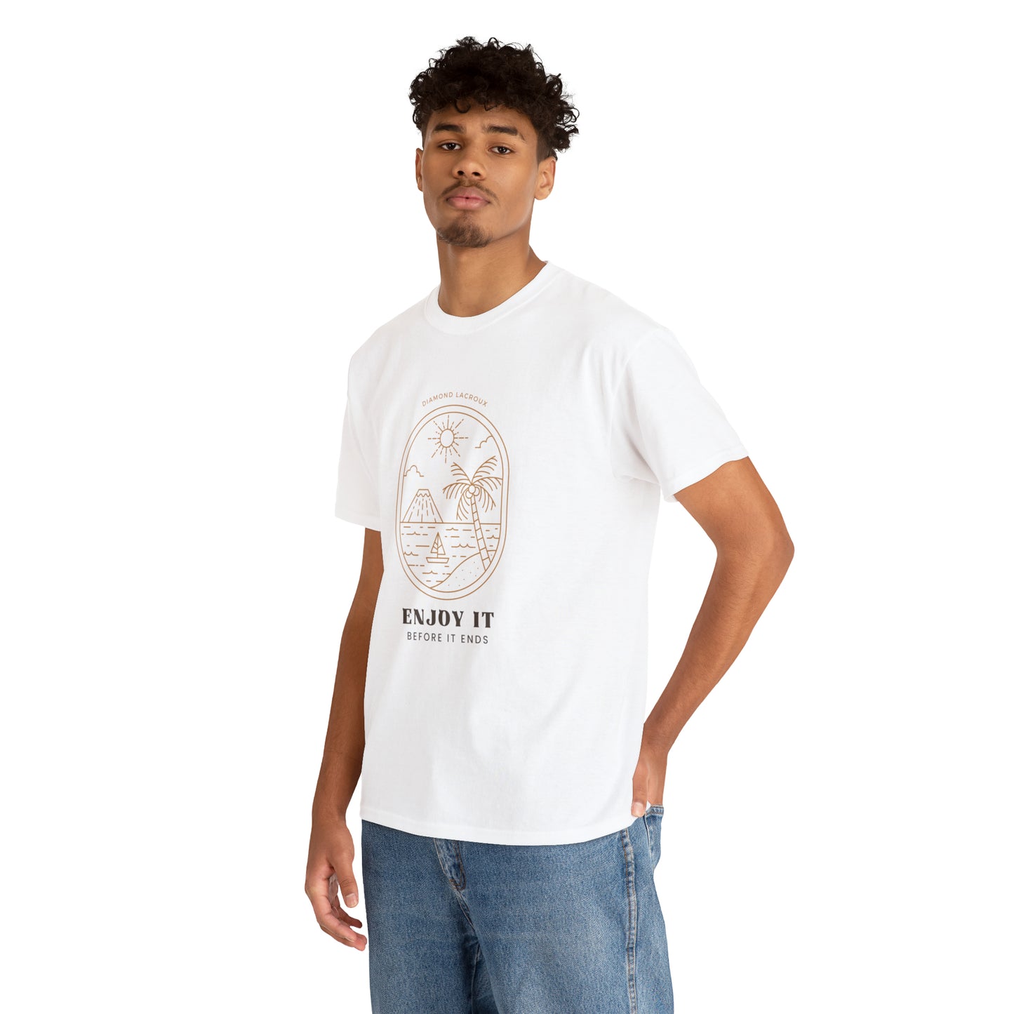 Men and Women Heavy Cotton Tee LOGO Identity Collection