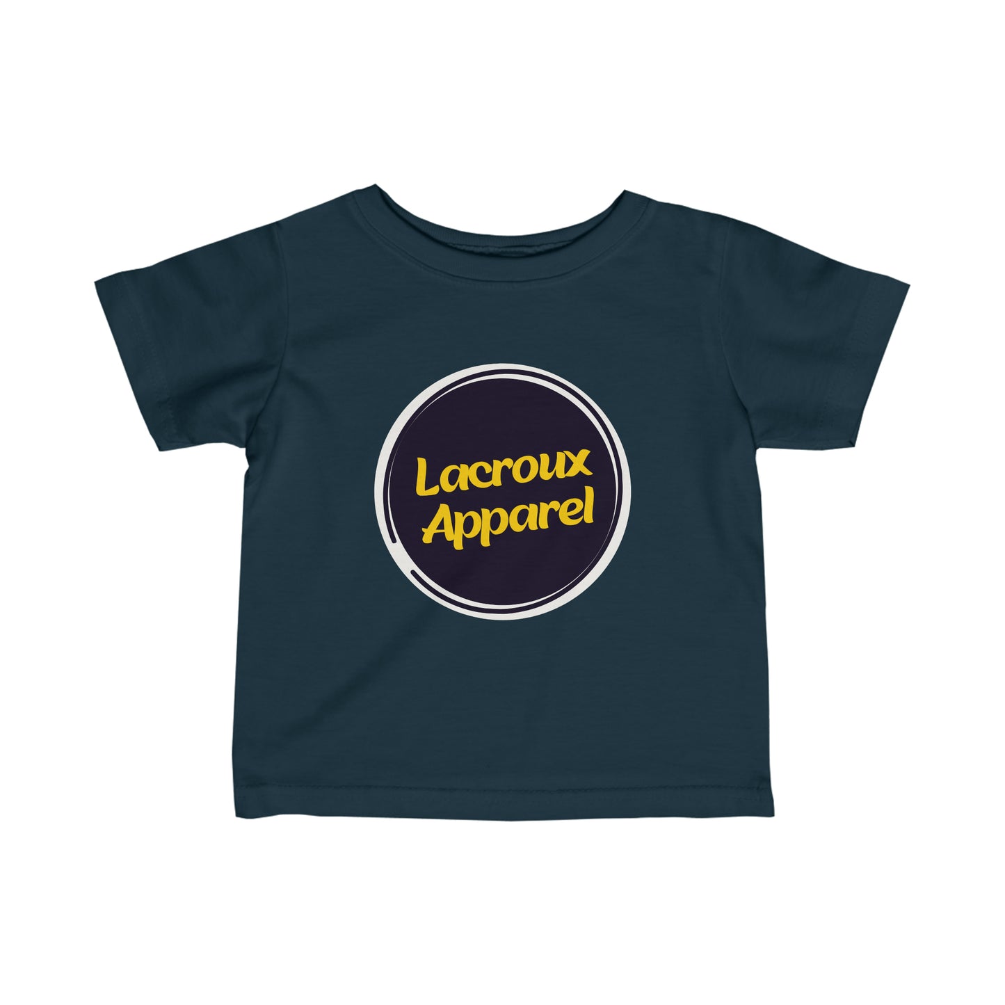 Infant Fine Jersey Tee - Identity Logo Collection Lacroux Apparel