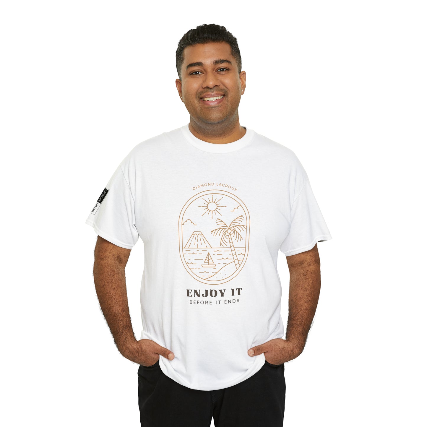 Men and Women Heavy Cotton Tee LOGO Identity Collection