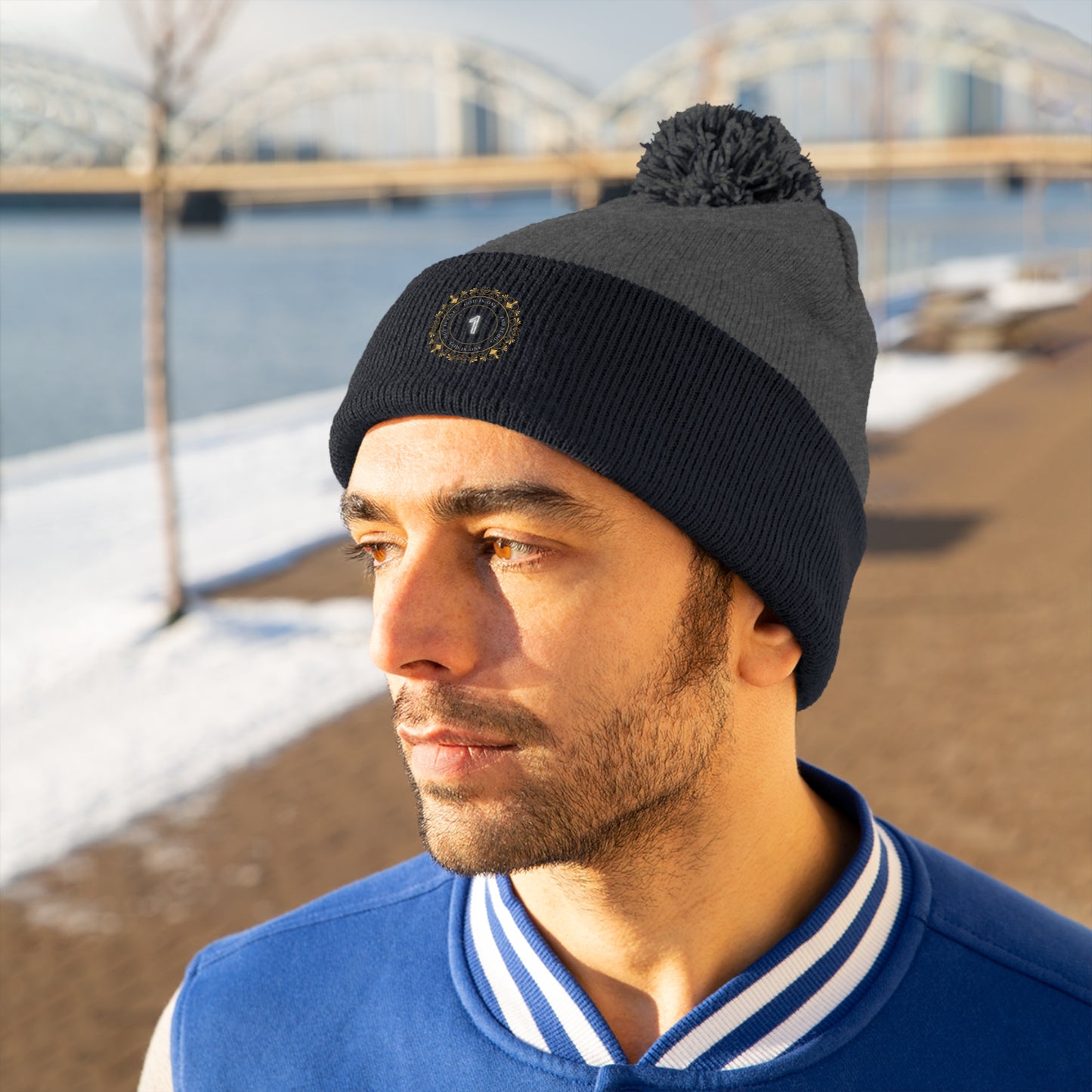 Pom Pom Beanie - Head wear (God is One) 11