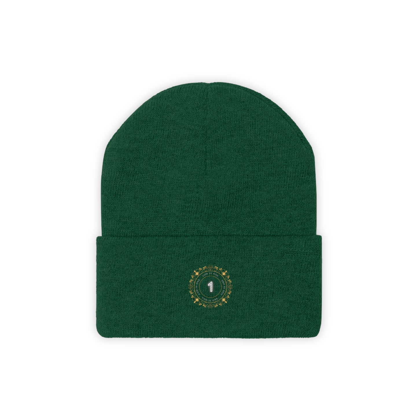 Knit Beanie - Head wear (God is One) 04