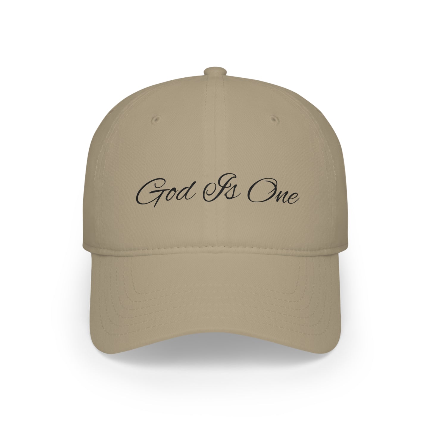 Low Profile Baseball Cap  - Head wear (God is One) 09