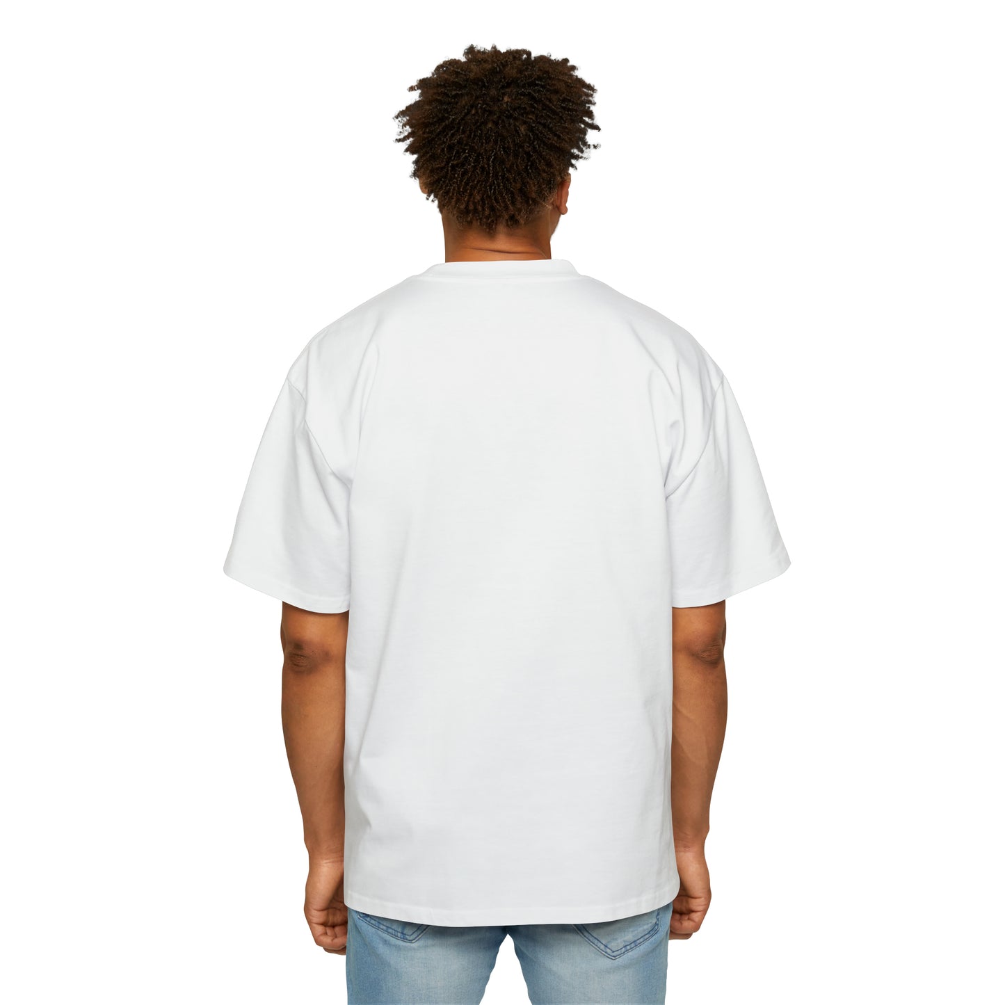 Heren Heavy Oversized Tee Lacroux Logo