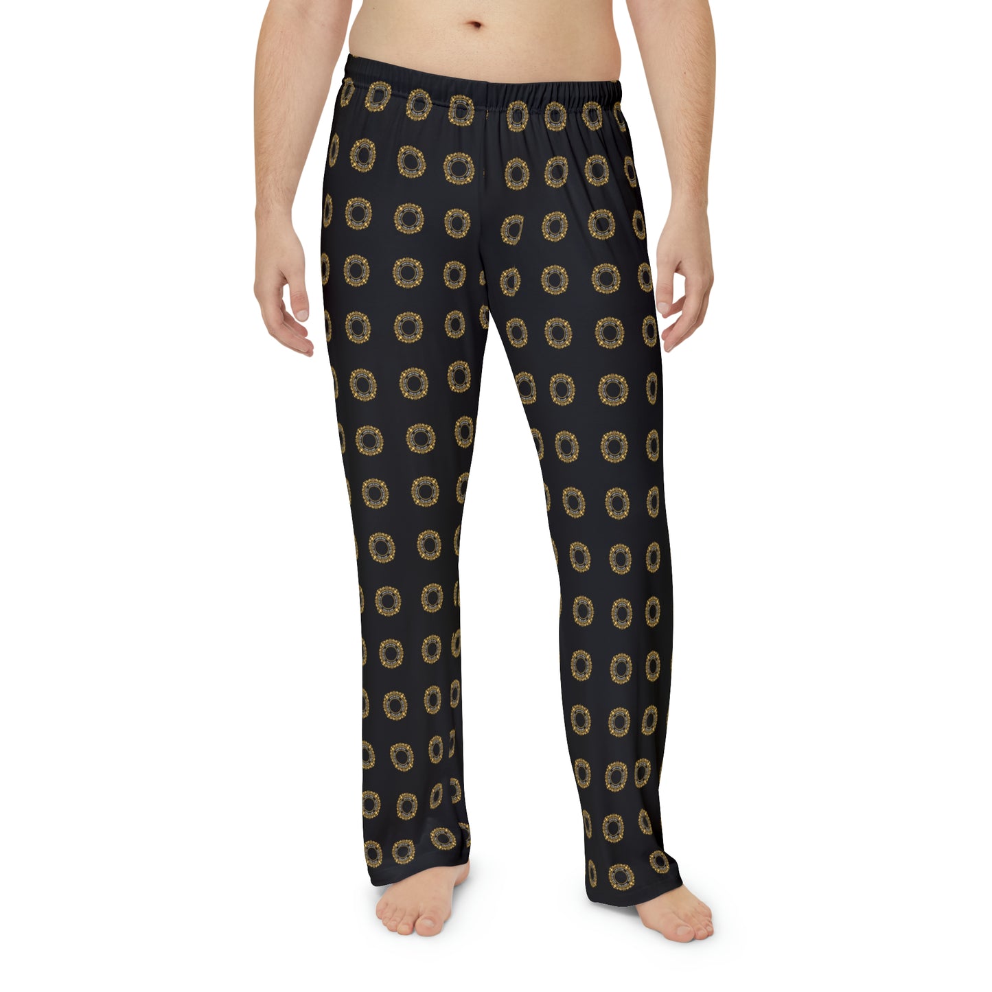 Men's Pajama Pants (AOP) Men's Bottoms God Is One 04