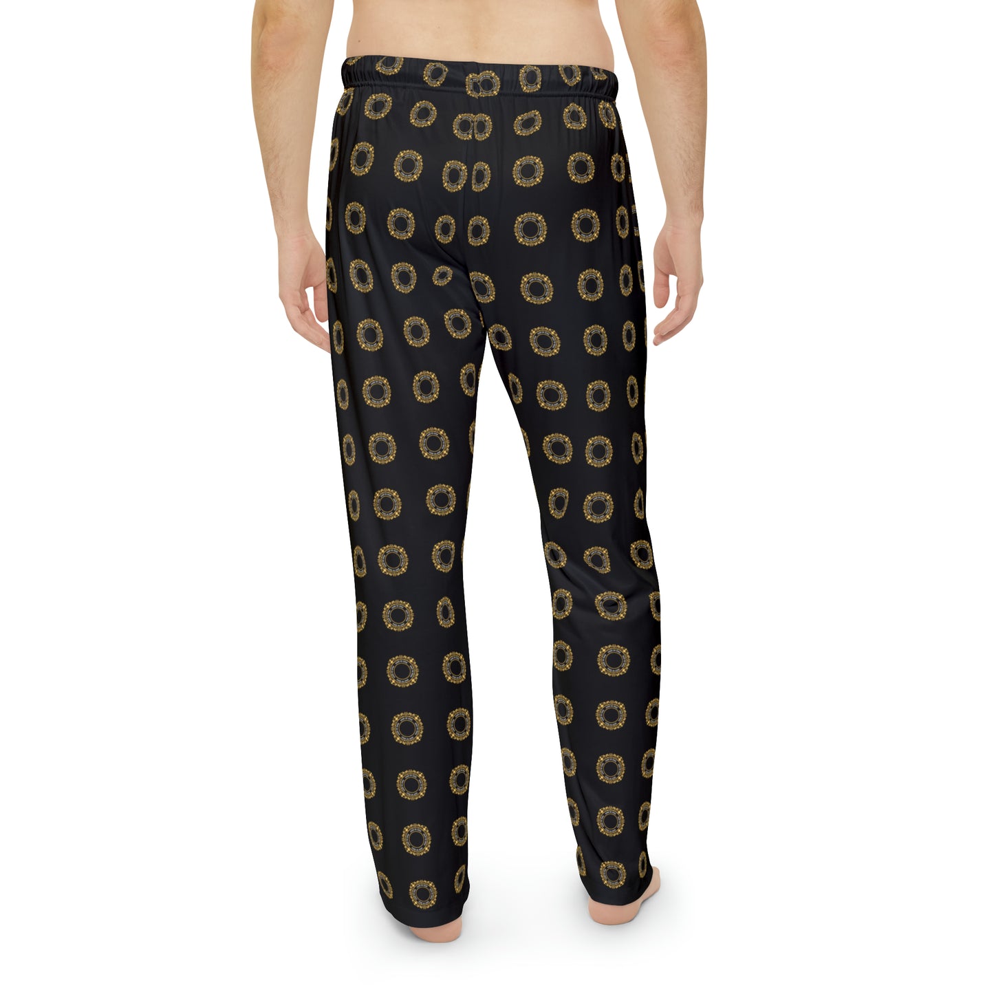 Men's Pajama Pants (AOP) Men's Bottoms God Is One 04