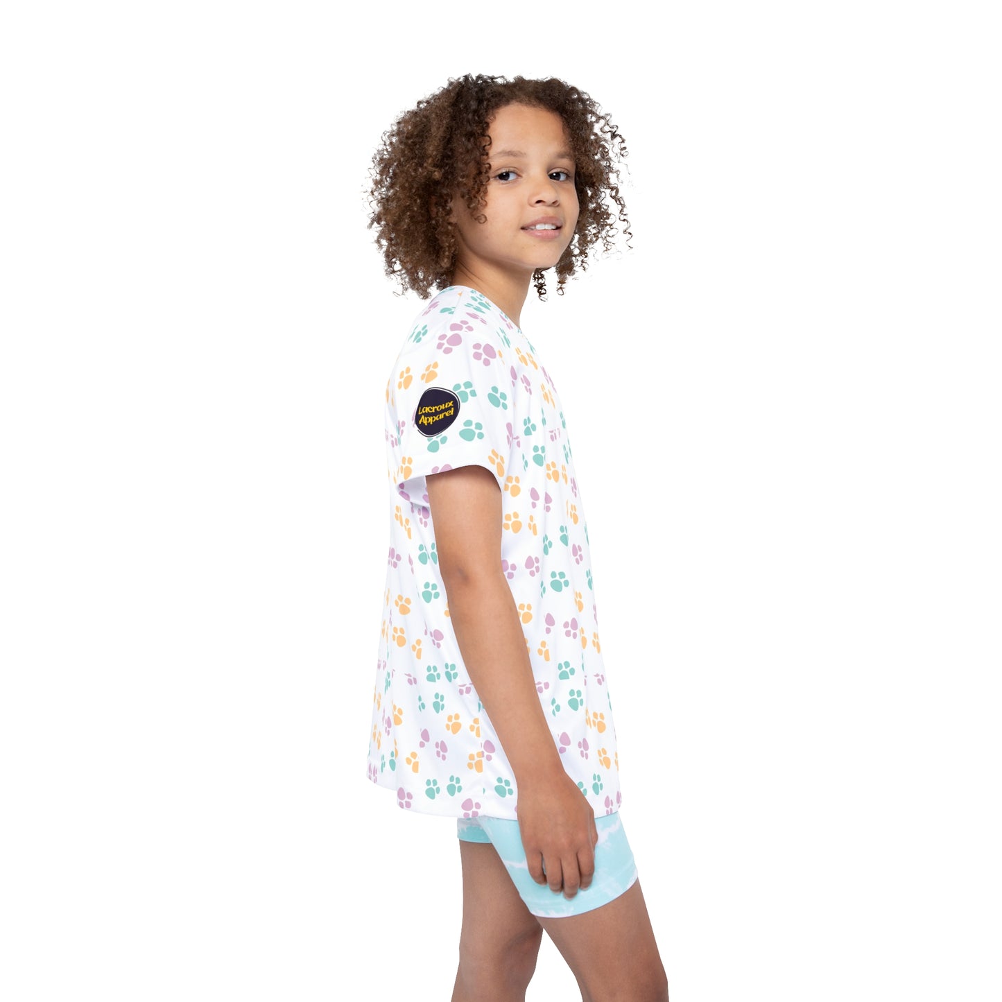 Kids Sports Jersey Paw print All over print