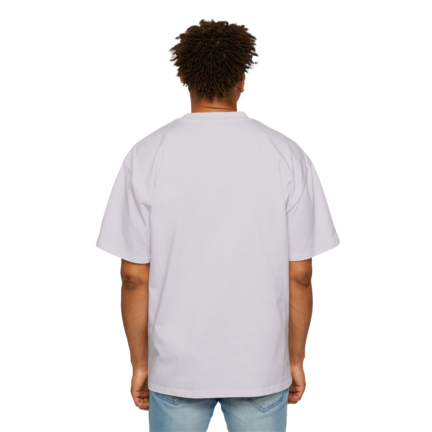 Men's Heavy Oversized Tee Trampoline The Child In Me 09